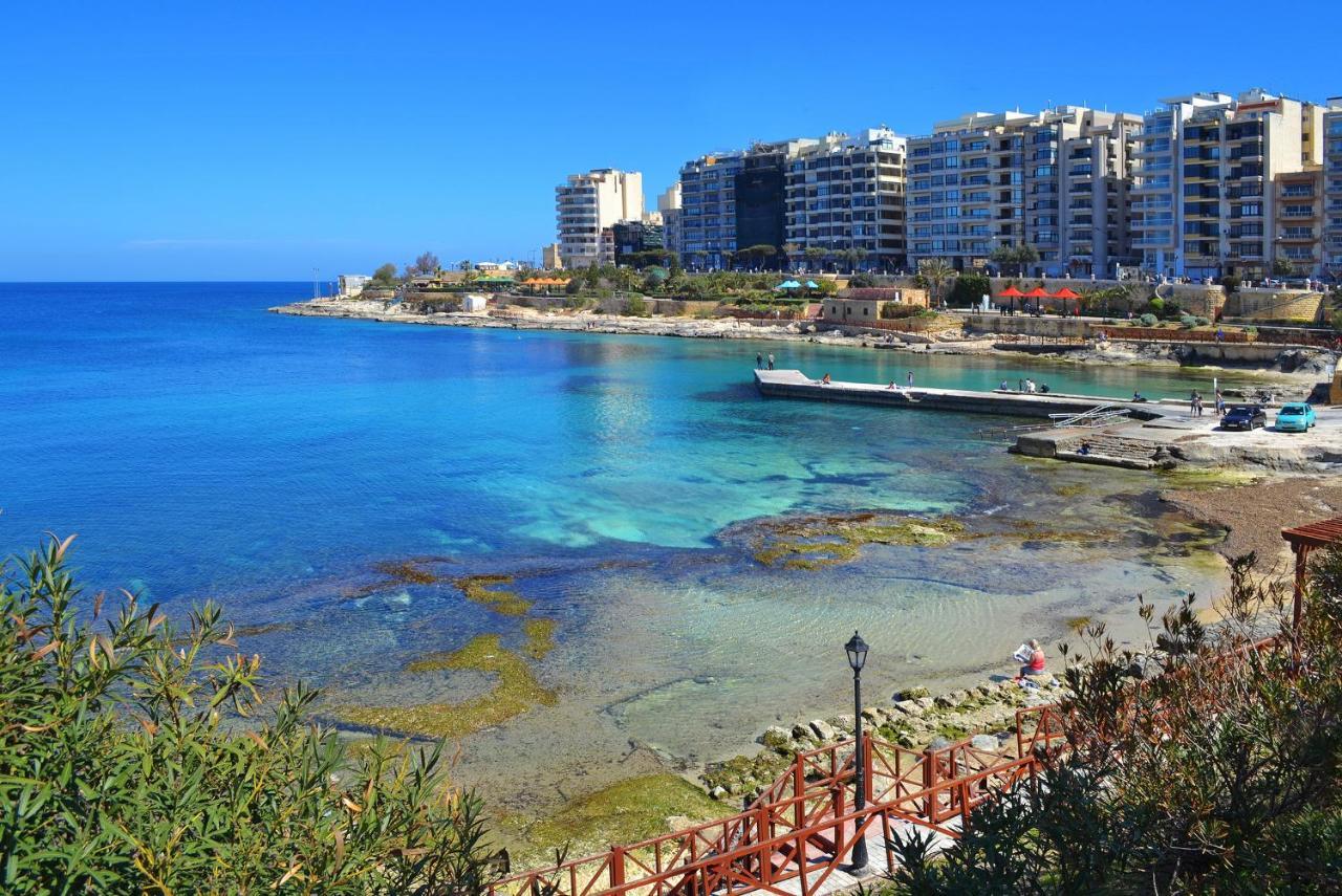 Seafront Lux Apart Inc Pool, Upmarket Area Sliema Esterno foto
