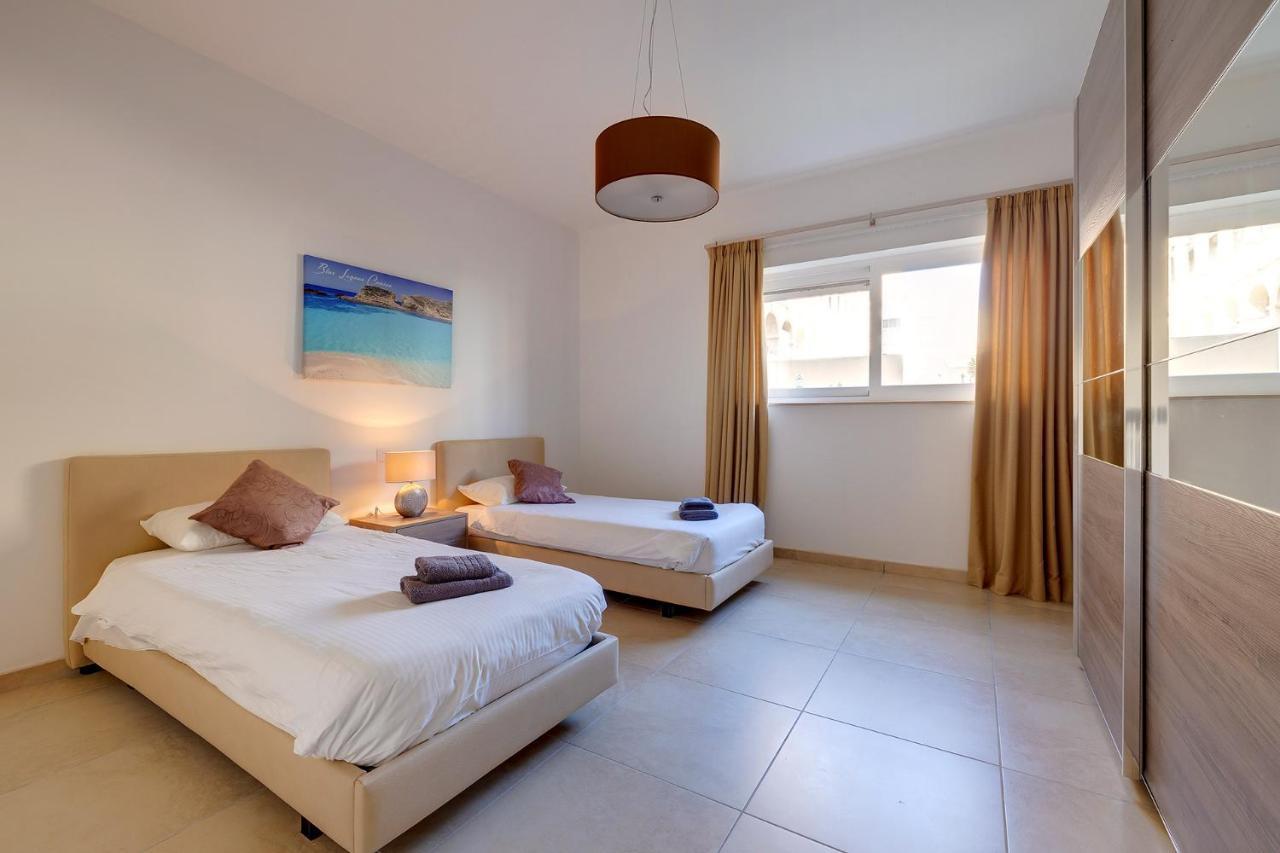 Seafront Lux Apart Inc Pool, Upmarket Area Sliema Esterno foto