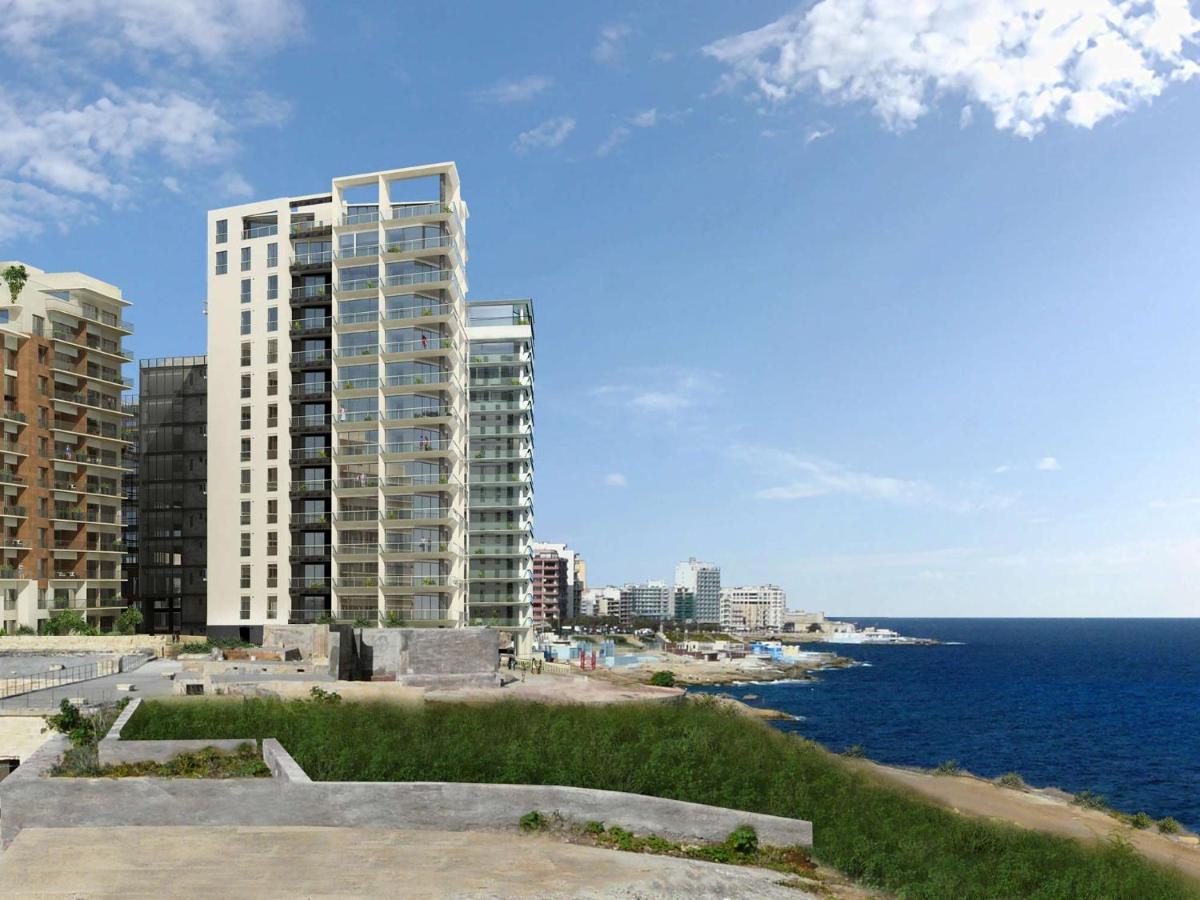 Seafront Lux Apart Inc Pool, Upmarket Area Sliema Esterno foto